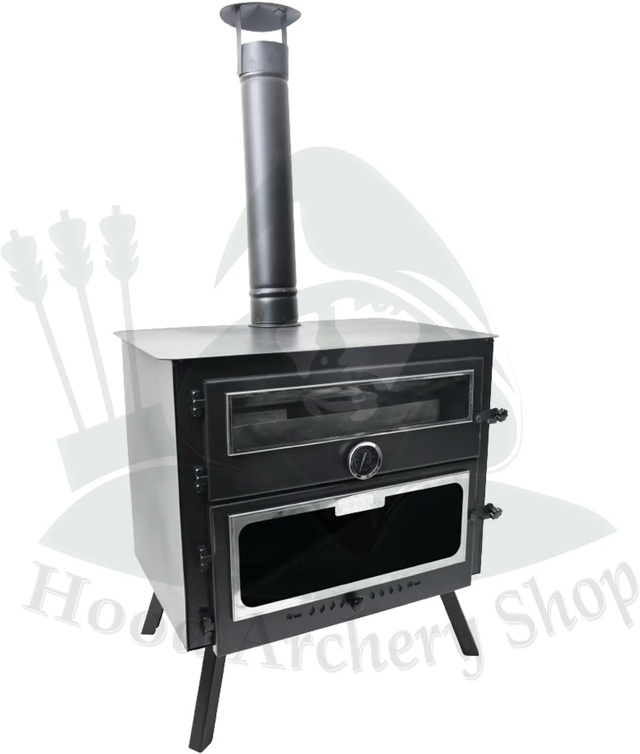 Camping Fireplace stove with Thermostat, Tent Wood Stove,hunting lodge Burning stove, cooking plow with Oven cooking partition