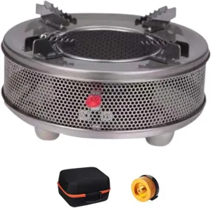 Camping Gas Burner Mini Burner Multi Purpose Compact Kitchen Gadget Portable Cookware for Outdoor Activities Hiking Camping