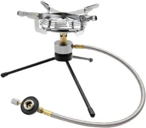Camping Gas Burner Stove Portable Design Outdoor Stove Head for Hiking Telescopic Tripod Stand