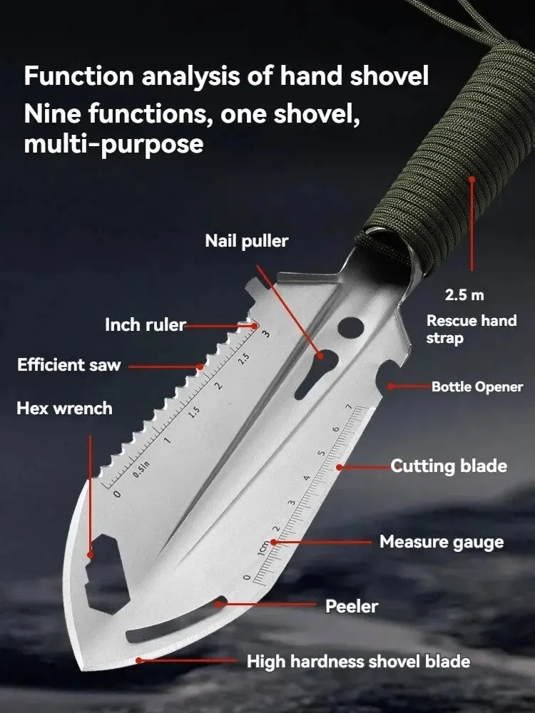 Camping Portable Engineer Shovel – Multi-Functional Tactical Hand Shovel for Survival & Outdoor Use