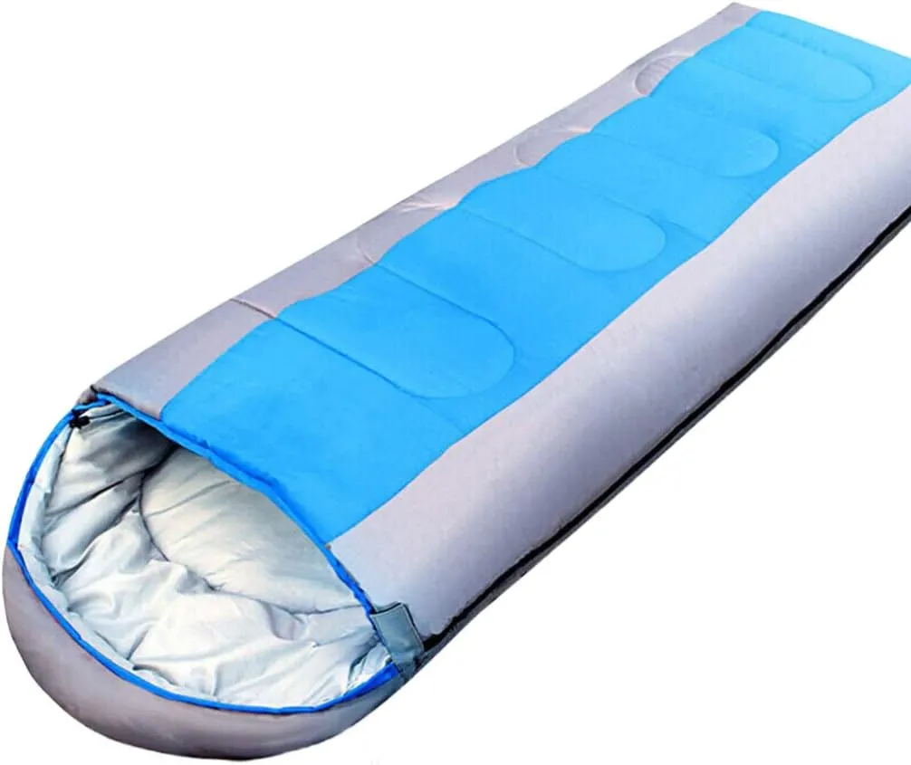 Camping Sleeping Bag Hiking Sleeping Pouch Cold Weather Sleeping Bag Winter Sleeping Bag Outside Mattress Bag Tent Sleeping Bag Camping Pad Sleep Sack Individual Envelope