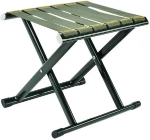Camping Stool Portable Folding Stool 200kg Load Capacity Lightweight Steel Fold up Fishing for Camping Fishing Picnic Travel and Hiking
