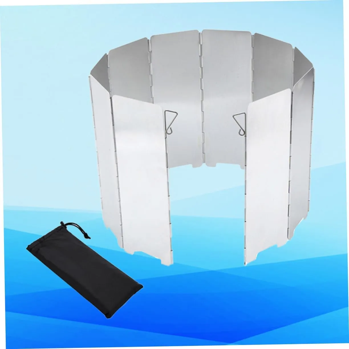 Camping Stove Windscreen Camp Stove Windscreen Outdoor Stove Windshield Screens Grilling Camping Gas