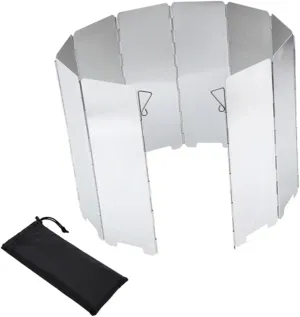 Camping Stove Windscreen Camp Stove Windscreen Outdoor Stove Windshield Screens Grilling Camping Gas