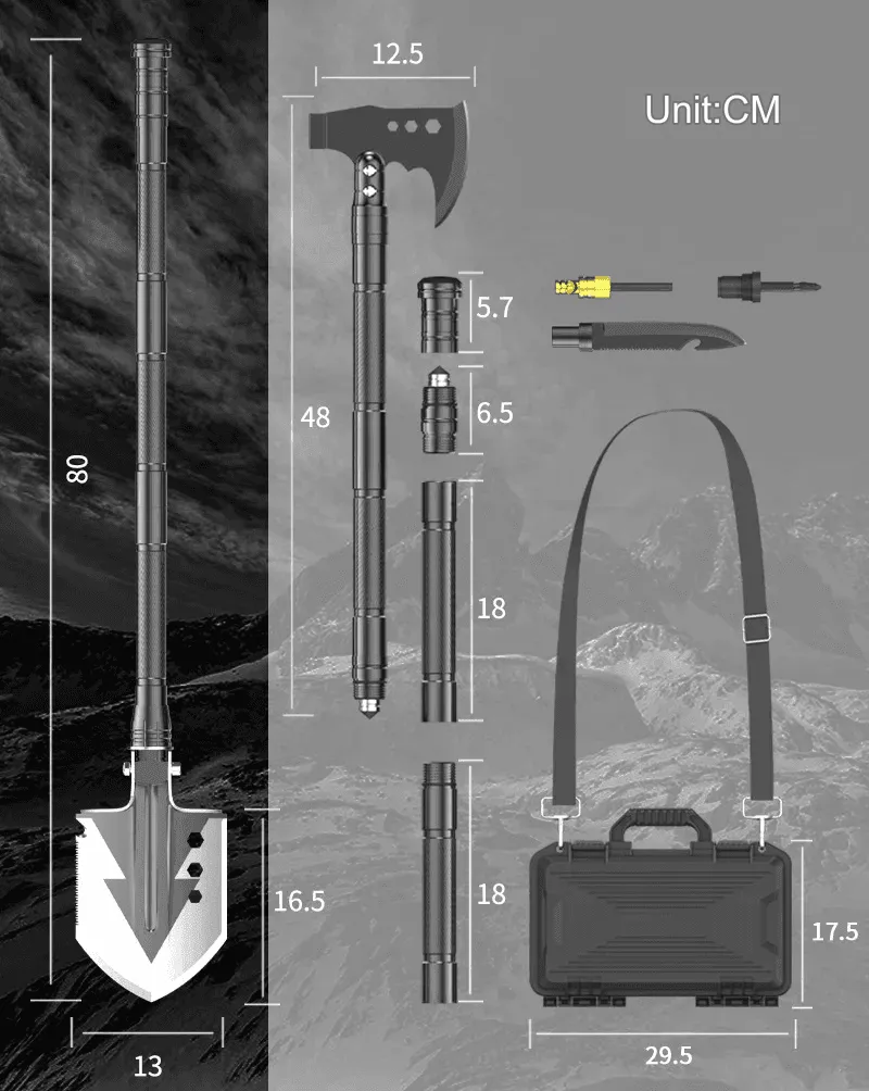 Camping Tool Kit - Essential All-in-One Outdoor Gear