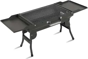 Camping Wood Stove BBQ Stove Wood Burning Camp Stove Sturdy and Lightweight Wood Burning Stove for Ourdoor, Cooking, BBQ, RV, Survival