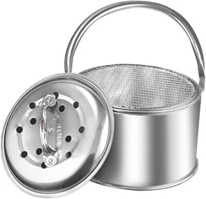 Camping Wood Stove Windproof Wood Burning Stove Portable Outdoor Split Type Stove for Backpacking Survival Cooking