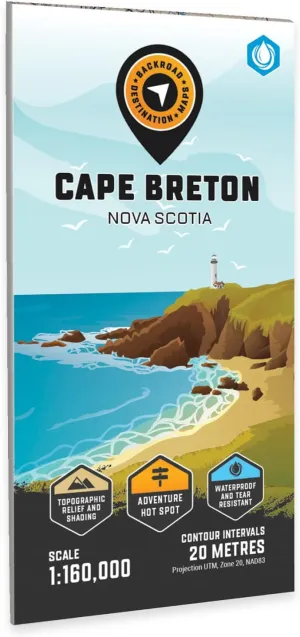 Cape Breton Island - Nova Scotia Adventure Map