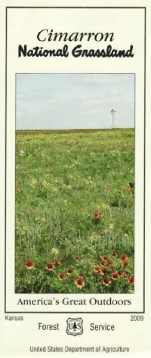 Cimarron National Grassland Map - Waterproof
