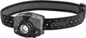 Coast FL78R 530 Lumen Rechargeable Tri-Color LED Headlamp with Twist Focus