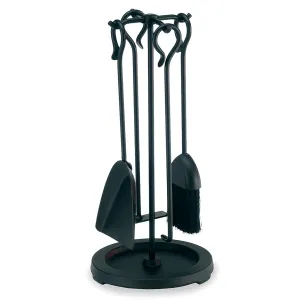 Compact Fireplace Tool Set