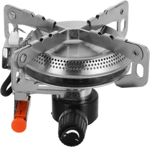 Compact Portable Gas Stove for Camping Outdoor Cooking Electronic Ignition and Folding Design