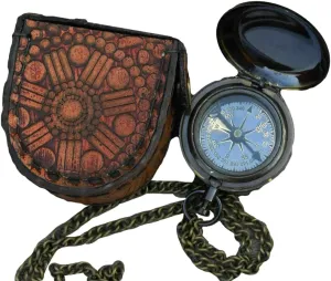 Compass Antique Brass Compass Vintage Handmade Push Button Brass Compass Pocket Locket Hiking Adventure Survival Tool Antique Collectible Compass Gift by THEMEDIEVALMARTCITY