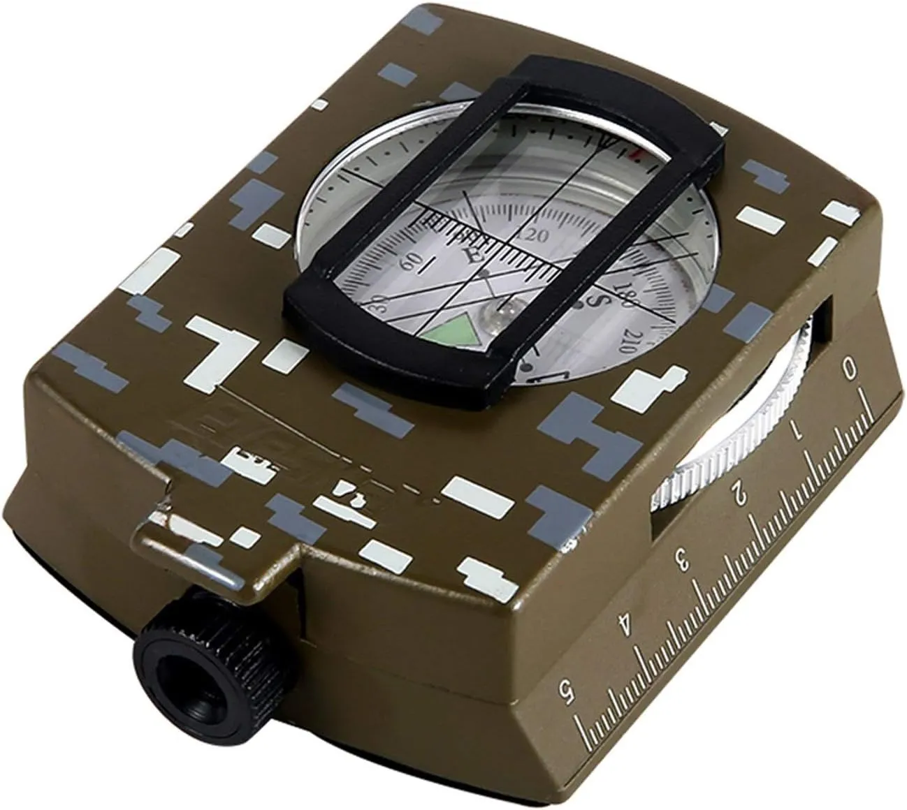 Compass Metal, Glass Compass Survival Hiking Outdoor Camping Equipment Geological Compass Compact