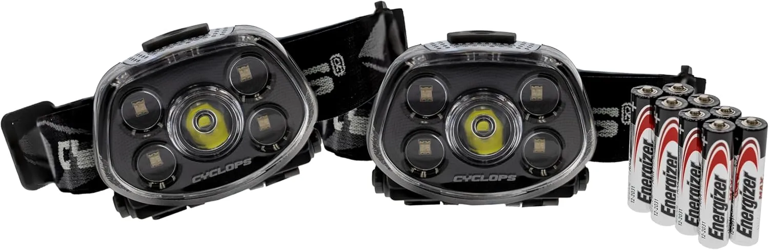 Cyclops Force XP 350 LM HEADLAMP/2 Pack