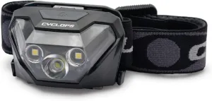 Cyclops HL500 Headlamp | Tactical Durable Lightweight Compact Adjustable Headband Weather Resistant IPX6 Bright LED 500 Lumen Head Flashlight | AAA Batteries Included