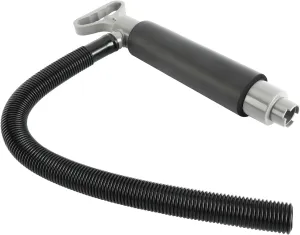 DasMarine Marine Bilge Pump,Black Bilge Pump for Kayaks,Canoes and Boats,Manual Kayak Hand Water Pumps with 2 Ft Reversible Hose,Portable Sump Pump,Must Have Emergency Equipment for Kayakers