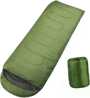 DECHOUS Mummy for Cold Weather Lightweight and Durable Camping Blanket with Hood for Hiking Outdoors Activities and Guest Use Olive Green