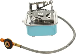 DOITOOL Foldable Portable Gas Stove for Outdoor Camping Titanium Camping Supplies Lightweight Hiking Stove