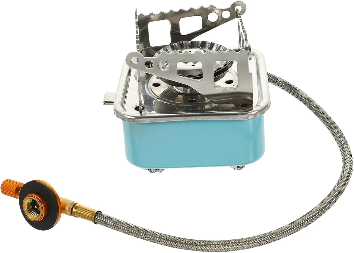 DOITOOL Foldable Portable Gas Stove for Outdoor Camping Titanium Camping Supplies Lightweight Hiking Stove
