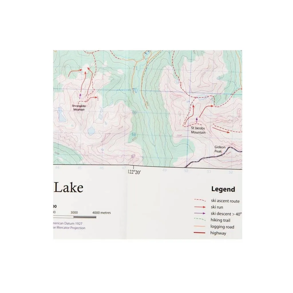 Duffey Lake Map