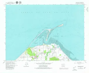 Dungeness WA topo map, 1:24000 Scale, 7.5 X 7.5 Minute, Historical, 1979, Updated 1979, 8.8 x 10.7 in