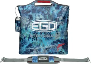 Ego Waterproof Weigh-in Bag for Bass Fishing, Ideal for Fishing Tournaments, Bass Tourneys & Weighing Fish, Top Zipper Closure Durable Fish Bag, Survival Bag Must Have, Pontus Cooler
