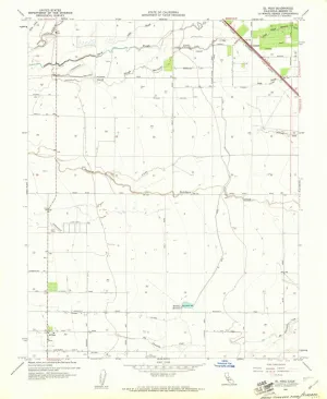 El Nido CA topo map, 1:24000 Scale, 7.5 X 7.5 Minute, Historical, 1960, Updated 1961, 26.9 x 22 in
