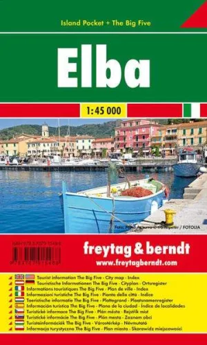 Elba Road Map by Freytag & Berndt (2015)