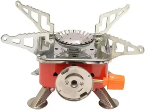 Electronic Ignition Camping Stove Card Type 2800W Aluminum Alloy Folding Outdoor Gas Furnace Outdoor Tools Camping Equipment
