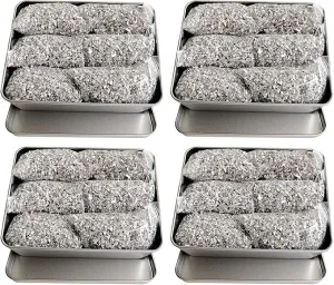 Emergency Fire Starter Kit Magnesium 6 Bags for Camping Hiking Bushcraft Survival Outdoor Hurricane Outage Light Weight Portable   1 Tin Box