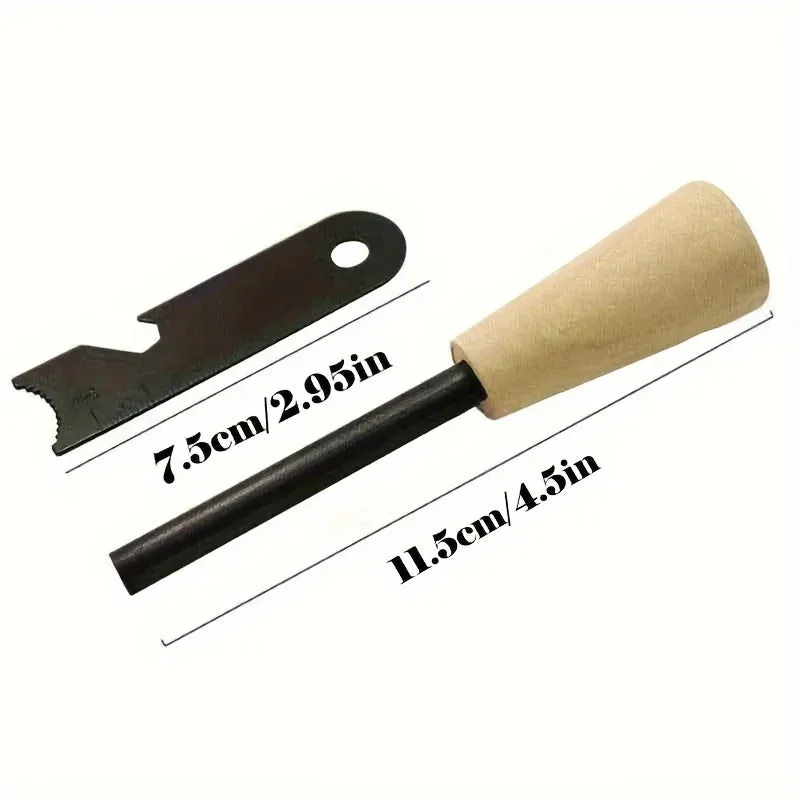 Emergency outdoors survival fire starter