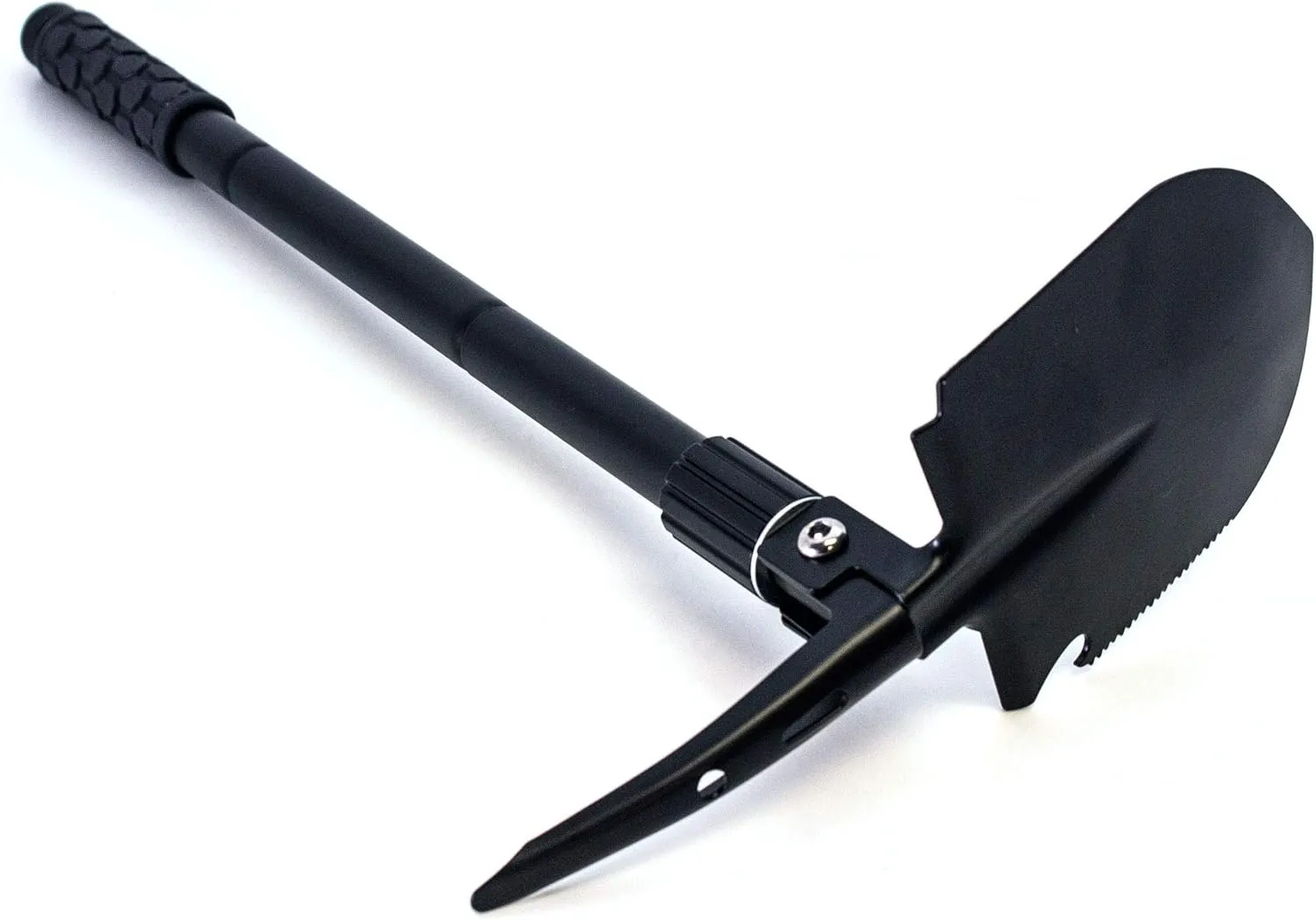Emergency Zone 12-in-1 Collapsible Folding Shovel | Military 19.5 Inch Survival Shovel | Multitool with Carrying Case | Great for Hiking, Camping, Backpacking, Gardening, to Keep in Your Car | 1 Pack