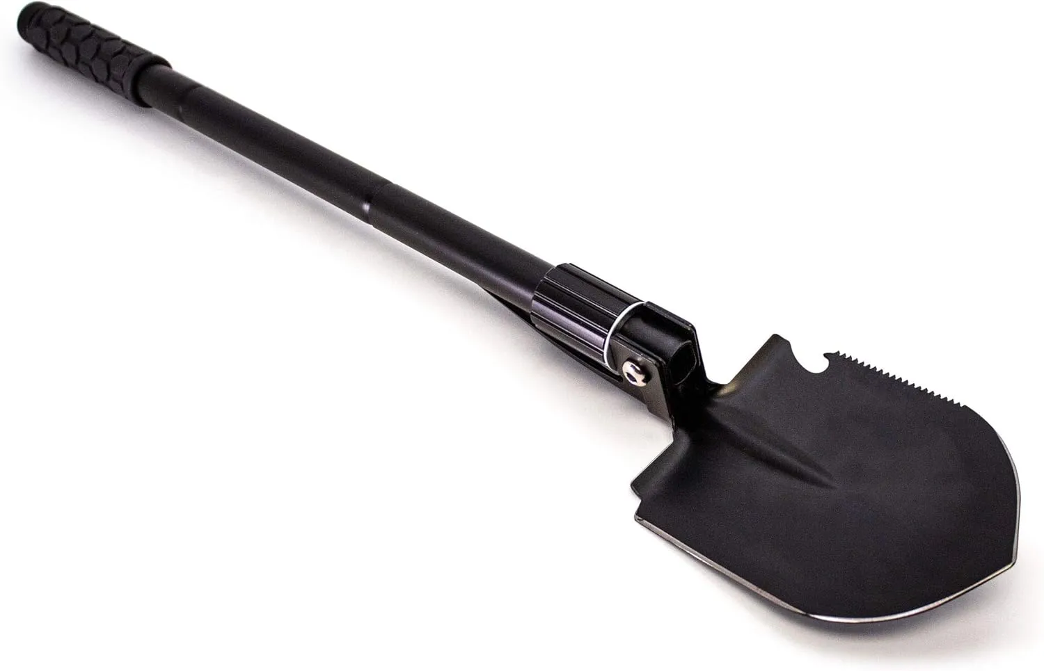 Emergency Zone 12-in-1 Collapsible Folding Shovel | Military 19.5 Inch Survival Shovel | Multitool with Carrying Case | Great for Hiking, Camping, Backpacking, Gardening, to Keep in Your Car | 1 Pack