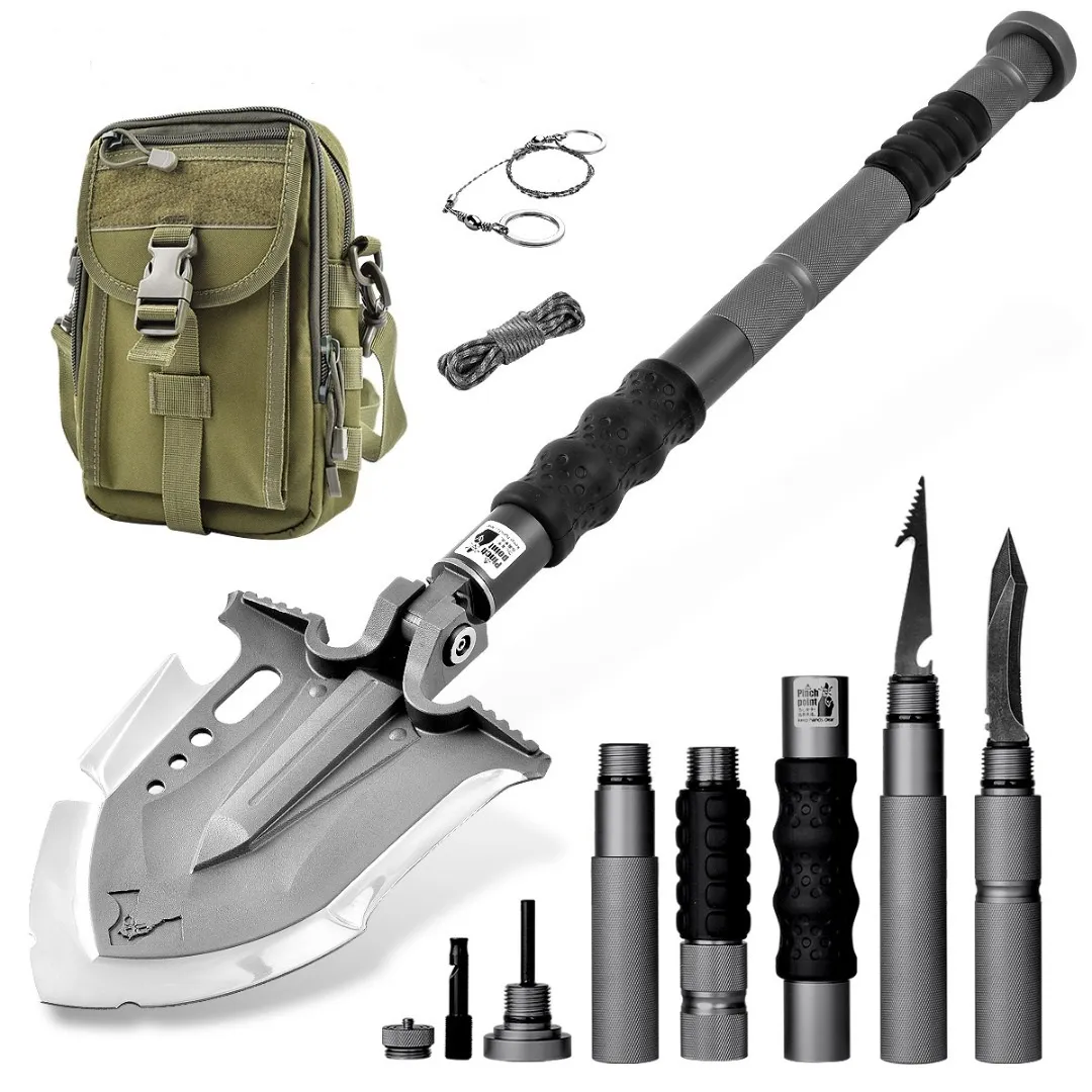 F-A3 Survival Shovel w/Military Style Pouch 3 Pack
