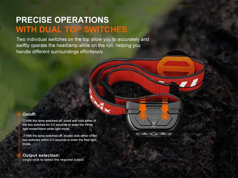 Fenix HL18R-T V2.0 Rechargeable Headlamp 800 Lumens