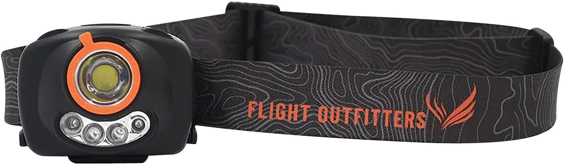 Flight Outfitters Headlamp (Black/Orange)