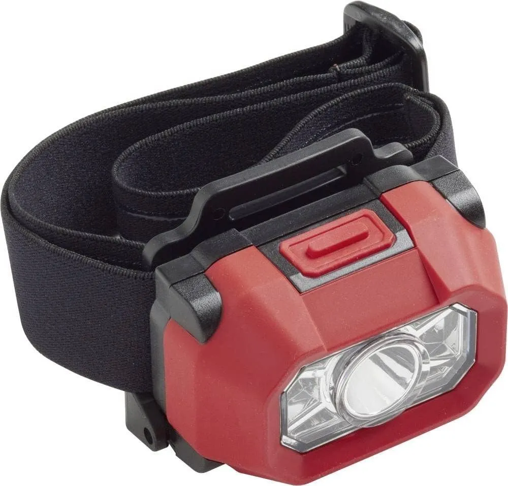 Fluke HL-200 EX Intrinsically Safe Headlamp, 200 Light Output, Degrees_Fahrenheit, to Volts, Amps, Red