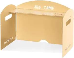 Foldable Camping Wind Shield Portable Gas Stove Windproof Screen for BBQ Cooking