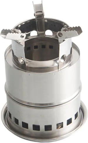 Foldable Emergency Cooking Stove Camping Windproof Anti-Slip Stainless Steel Oven Outside Activities Goods