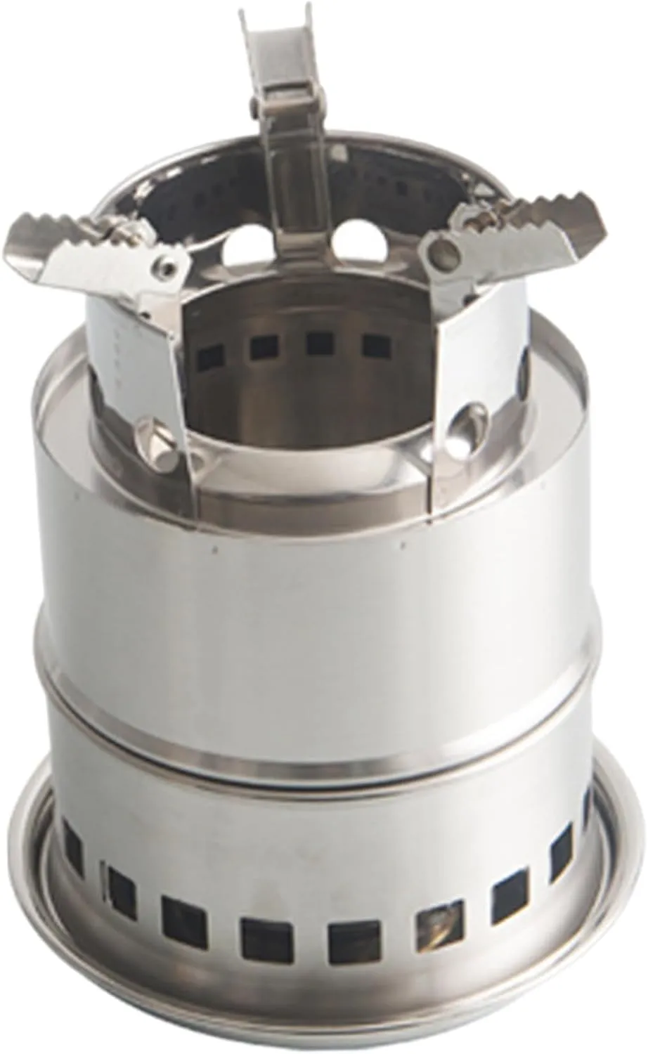 Foldable Emergency Cooking Stove Camping Windproof Anti-Slip Stainless Steel Oven Outside Activities Goods