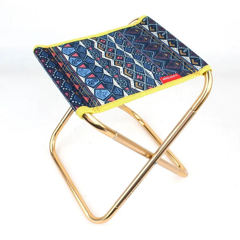 Foldable Outdoor Camping Stool by Wolph