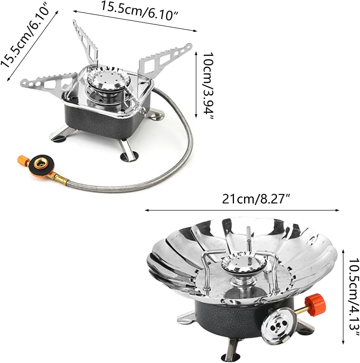 Foldable Stove Portable Outdoor Compact Camping for Hiking Andnics Cookingsils/A03