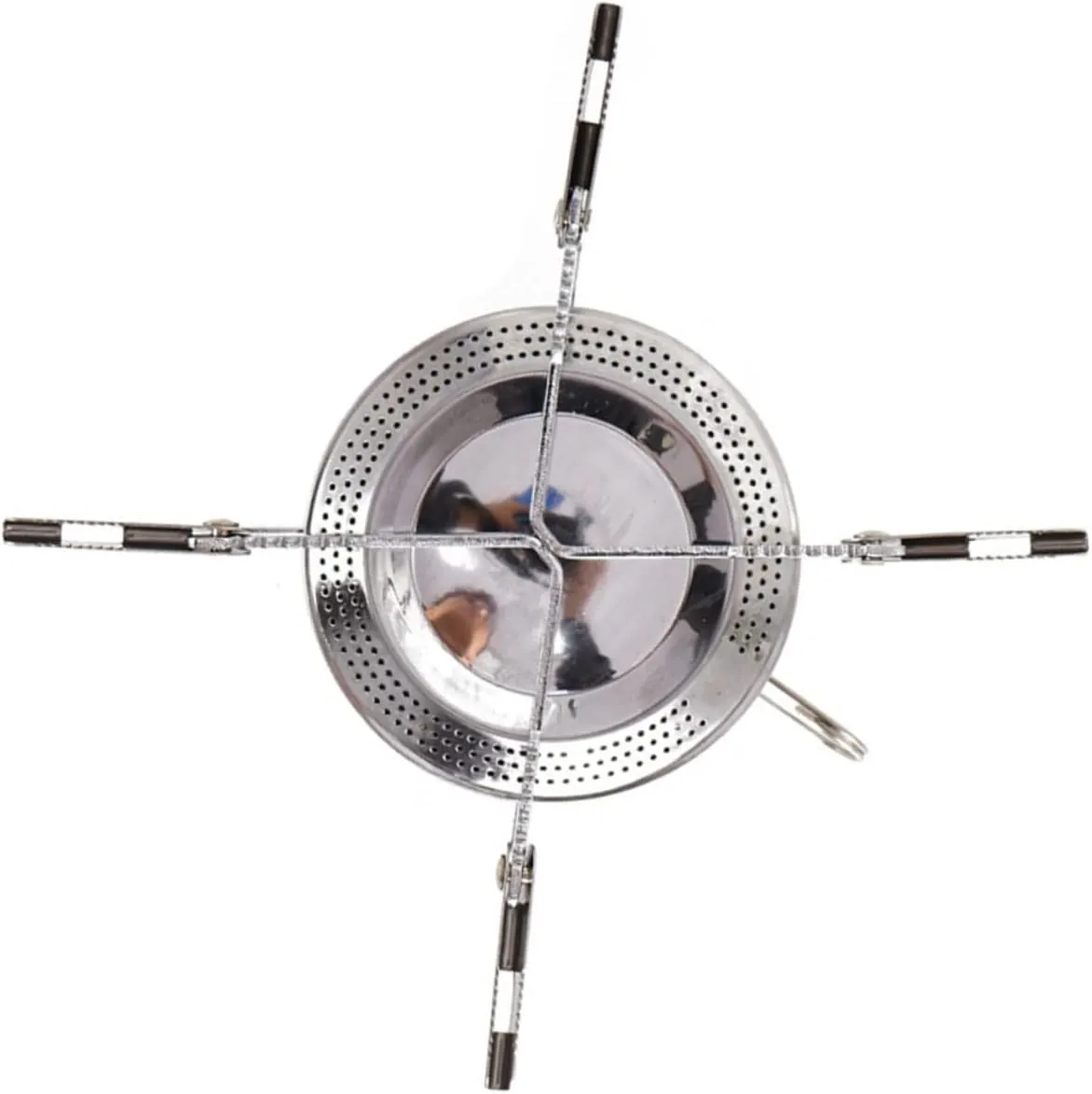 Folding Stainless Steel Camping Stove Cooker for Outdoor Cooking for Picnics and Hiking Compact Design for