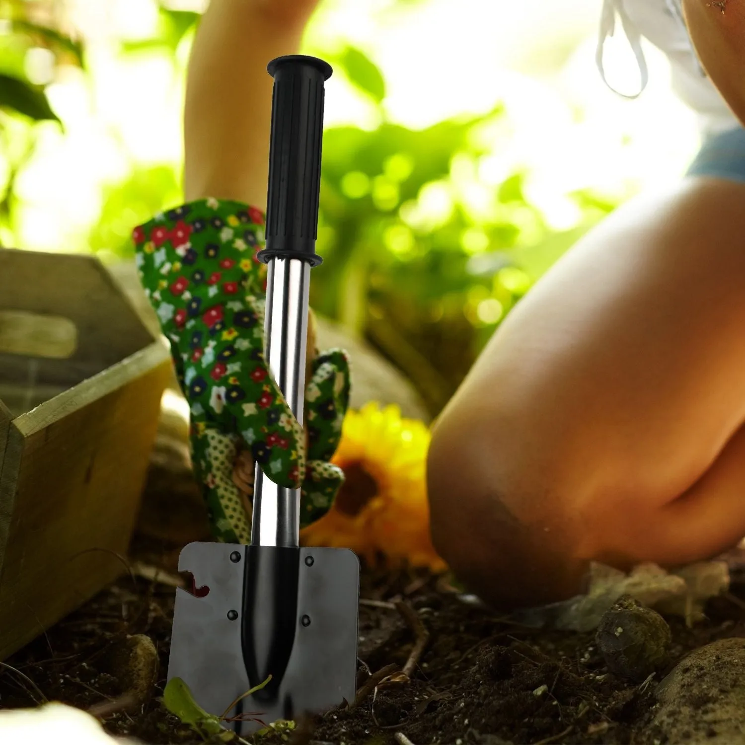 ForgeTrail™ 6-in-1 Survival Tool Set – Axe, Shovel, Knife & Saw Combo Kit