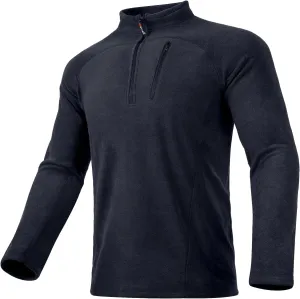 FREE SOLDIER Men's Quarter Zip Pullover Fleece Jacket Lightweight Sweaters Long Sleeve Thermal Half Zip Up Golf Sweatshirt
