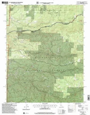 Garnet Hill CA topo map, 1:24000 Scale, 7.5 X 7.5 Minute, Historical, 2001, Updated 2004, 26.7 x 21.2 in