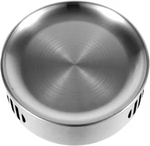 GLEAVI Camping Alcohol Burner Portable Stove Rack Stainless Steel Grill Holding Furnace for Outdoor Use