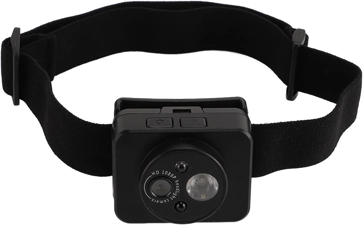 GOWENIC Headlamp Camera 1080P, Handsfree Cycling Video Recorder, 45 Deg Adjustment, Sensor Control,MP4 Storage Format, for Running