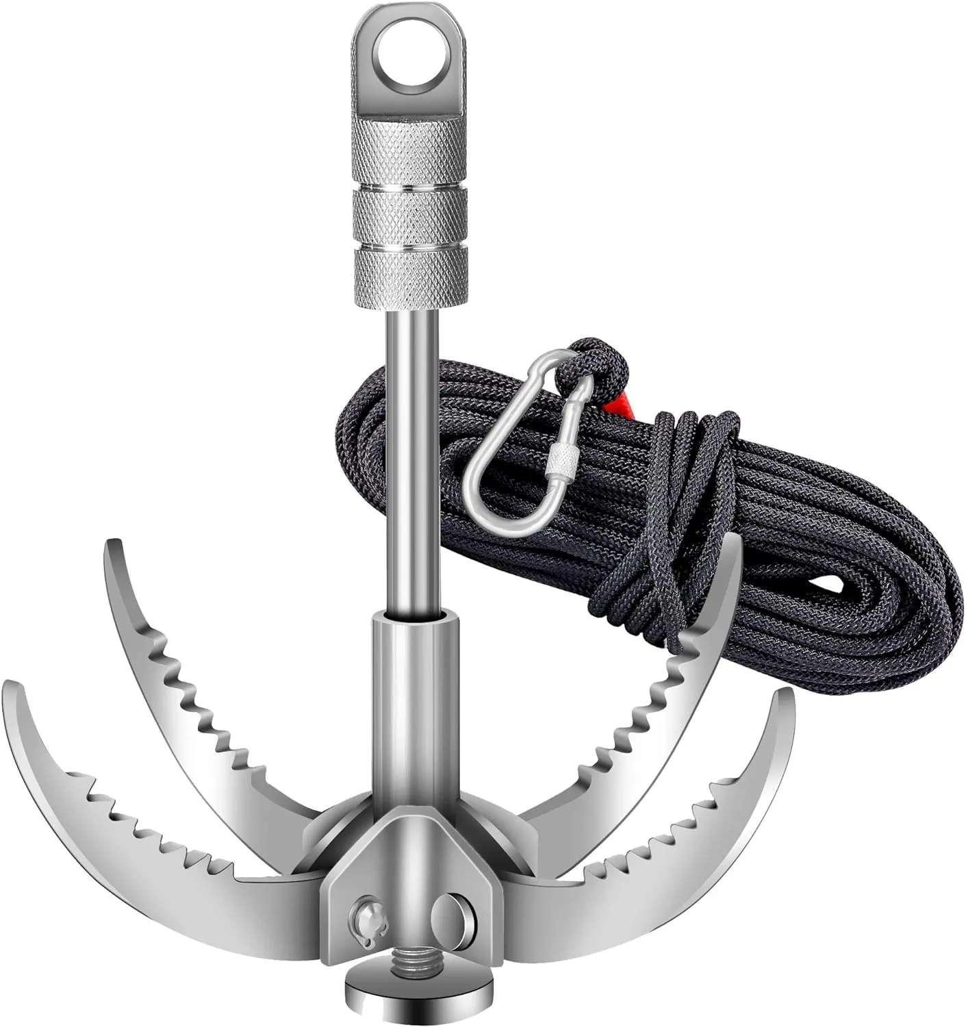 Grappling Hooks - Survival 4-Claw Multifunctional Stainless Steel Hook